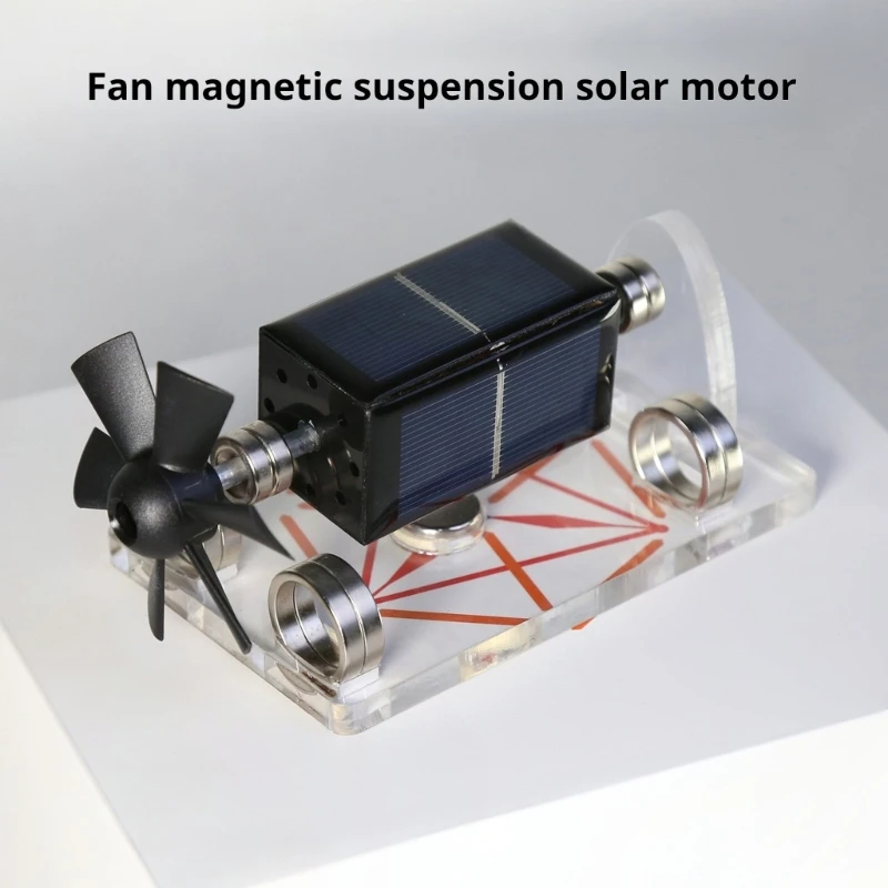 

Floating Rotating Motor Display Using Solar Energy No Electricity Need Perfect For Tech Lovers H8WD