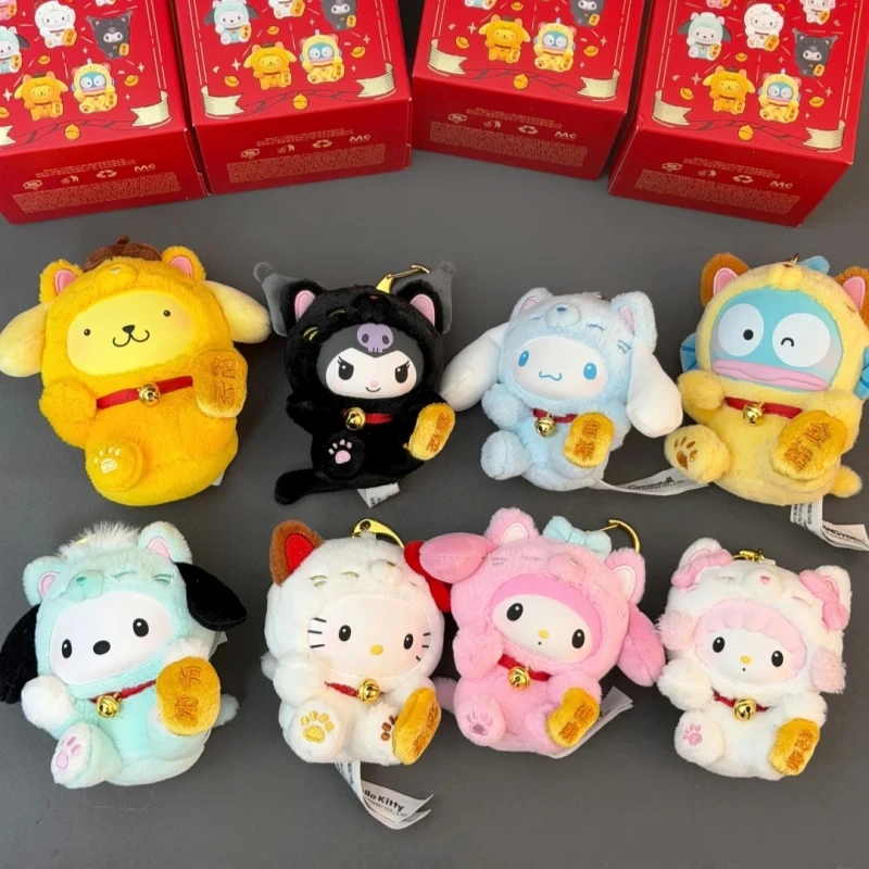

TOPTOY Sanrio Lucky Cat Series Vinyl Plush Blind Box Mystery Box Toys Ornaments Figurines Home Model Dolls Gilrs Gifts In Stock
