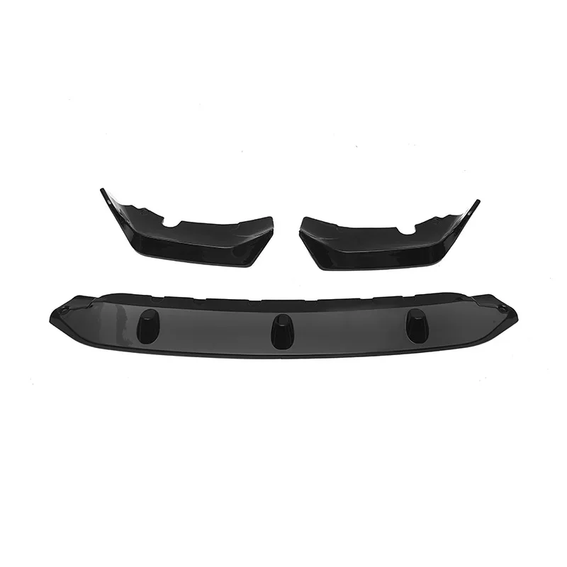 Front Bumper Spoiler Lip Lower Body Kits Diffuser Splitter For BMW G07 X7 M Sport 2019 2020 2021 2022 Tuning Guard Glossy black