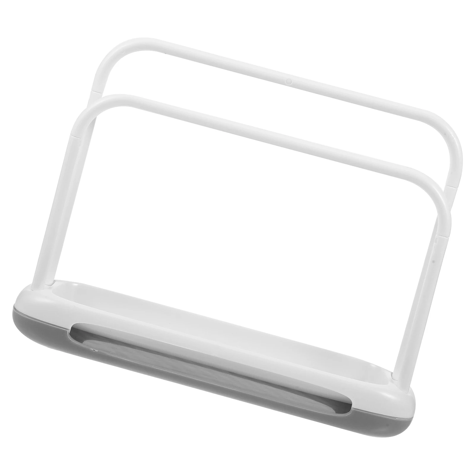 

Plastic Towel Stand Holder Drying Plastic Towel Stand Rack White Kitchen Bathroom Organization Storage Countertop Small Size