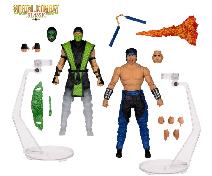 2 قطعة/المجموعة لعبة مورتال كومبات تفرخ الفرعية صفر العقرب كيتانا ليو كانغ الزواحف 7 "مفصلية ألعاب شخصيات الحركة 17 سنتيمتر
