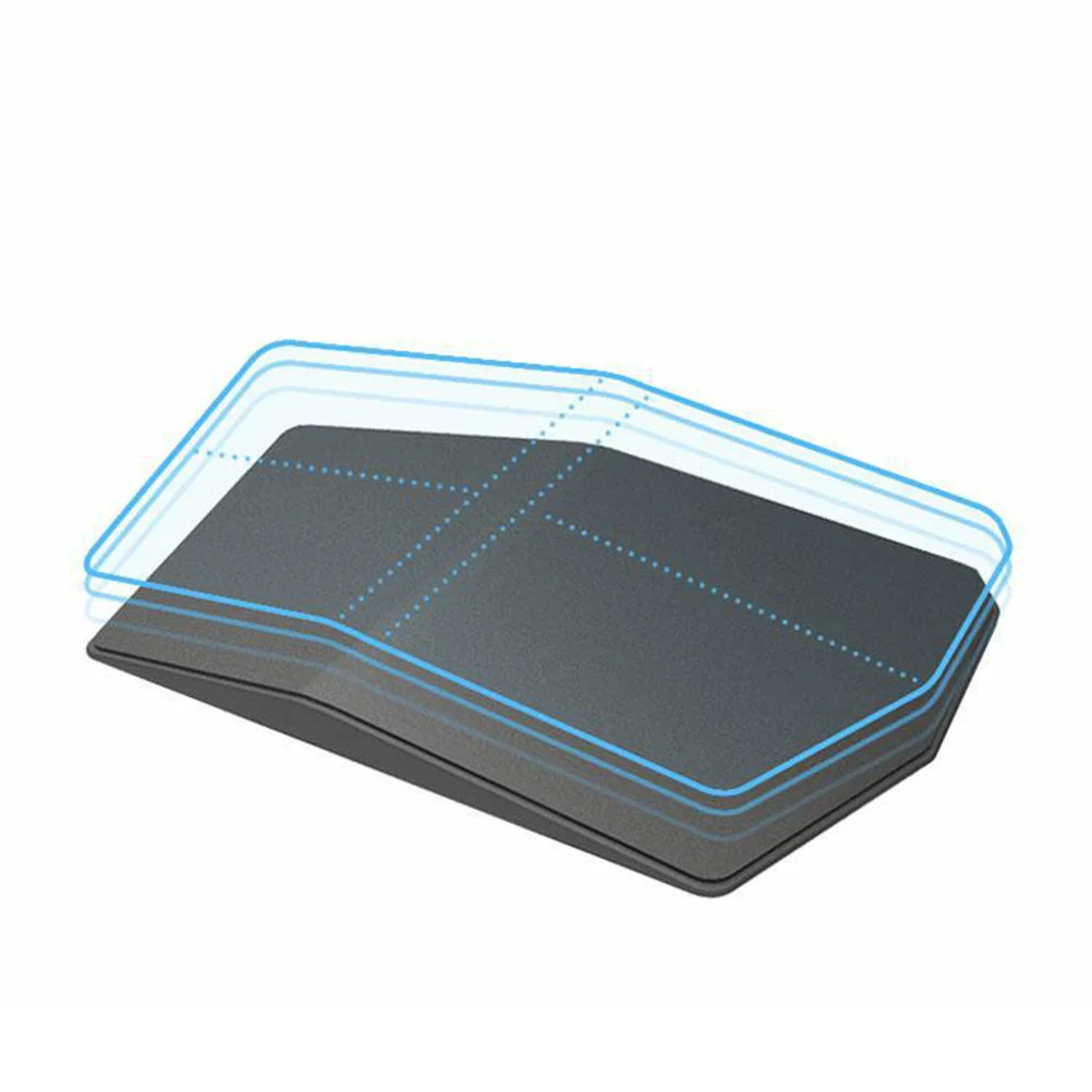 

Mouse Mat Black Non-Slip Silicone Wrist Rest Support For Women Smooth Surface Gaming Office Work Use