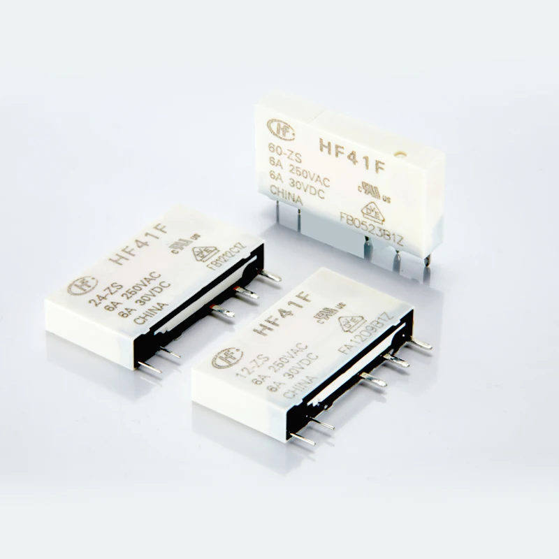 HF41F Terminal Relay Module, Multi-Loop Ultra-Thin Electromagnetic MIL Connector, 24V Industrial Terminal  Block for  Automation