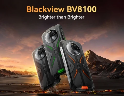 Blackview Bv8100 Cpu Mt8781 120Hz 6.497 High Cost-Effective 4G Three Proof Smartphone 8+256Gb 4G Global Frequency Band