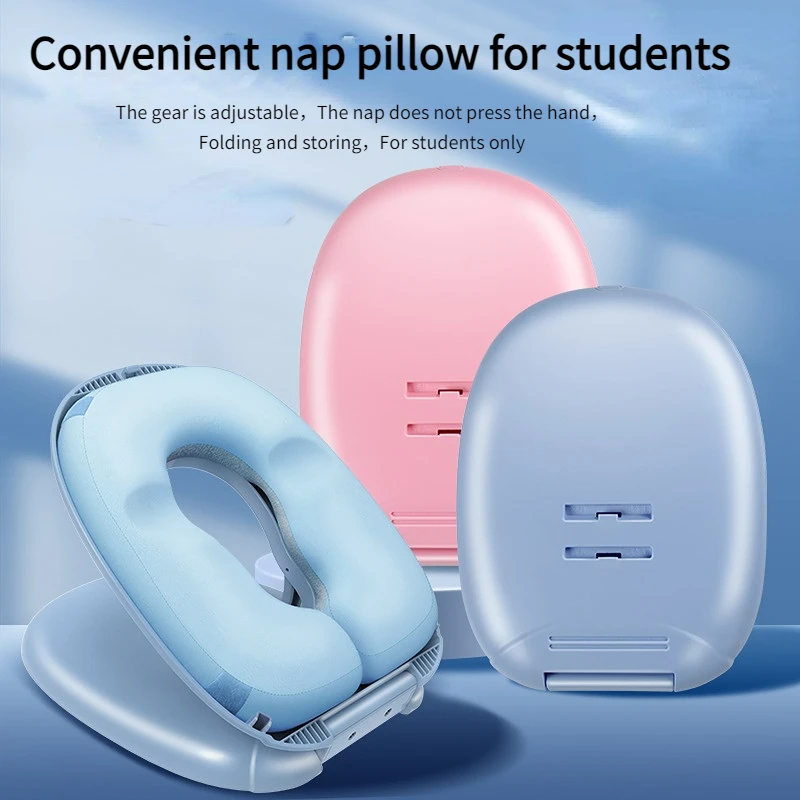 

Children's Nap Pillow School Special Desk Nap Pillow for Primary School Students Easy To Carry Adjustable Nap Magic Device Sleep