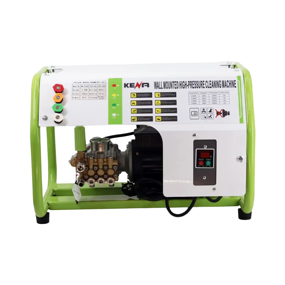 

Commercial 100bar Wall Mount High Pressure Clean Washer 2500w 1420 Psi Wall-mount Car Wash Jet Cleaner