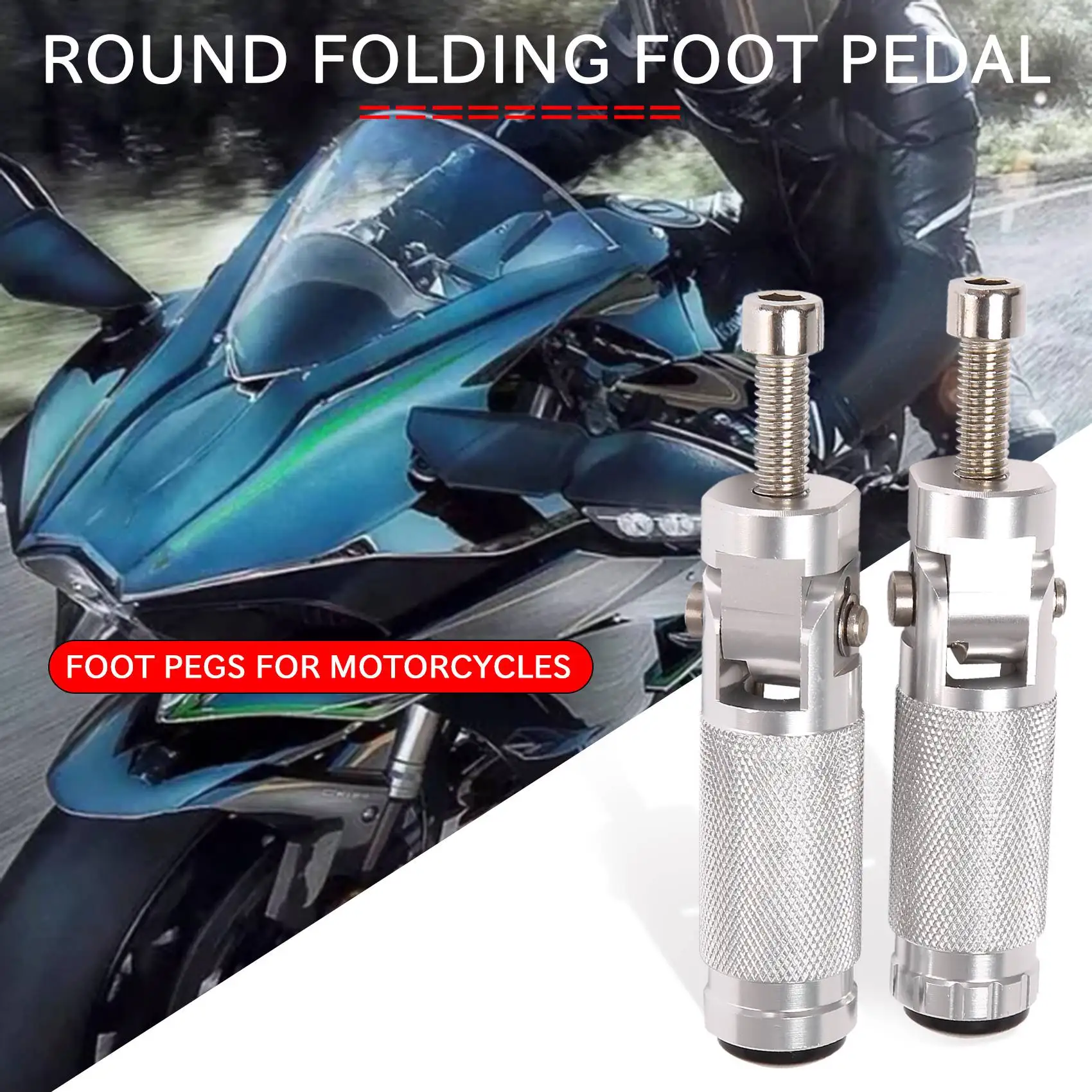 

Ведущий край-универсальный мотоцикл, задняя педаль для велосипеда, складные подножки, подножки, подножки, колышки