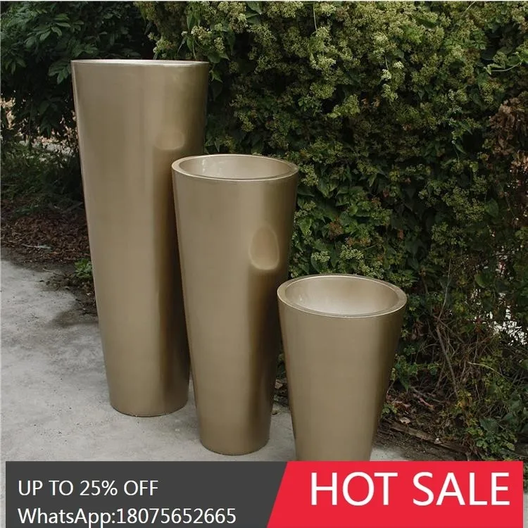 SGF Oblique Arrow Barrel Type Floor-standing Large Vase Wedding Floral Arrangement