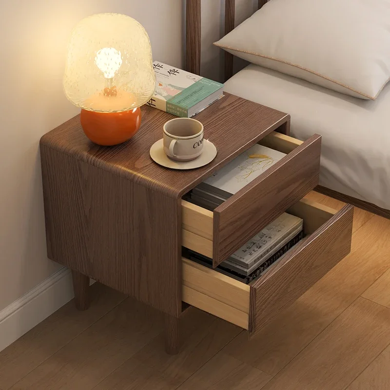 Bedside Cabinet Bedroom Table Nightstands Bed Side Night Stand Nightstand Tables Furniture Home Simplicity Solid Wood