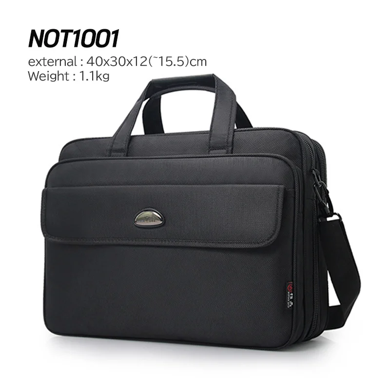 

ALIKAN NOT1001 40x30x12cm Men‘s briefcase Laptop Bag Business Portable Polyester Computer Handbags Laptop Shoulder bag