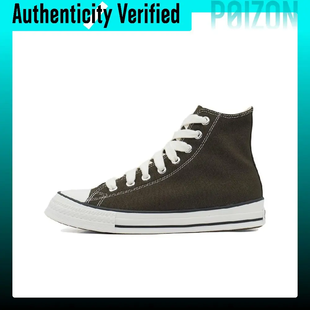 Converse Chuck Taylor SEASONAL Canvas Shoes Unisex High-top Dark Olive Green A22746C