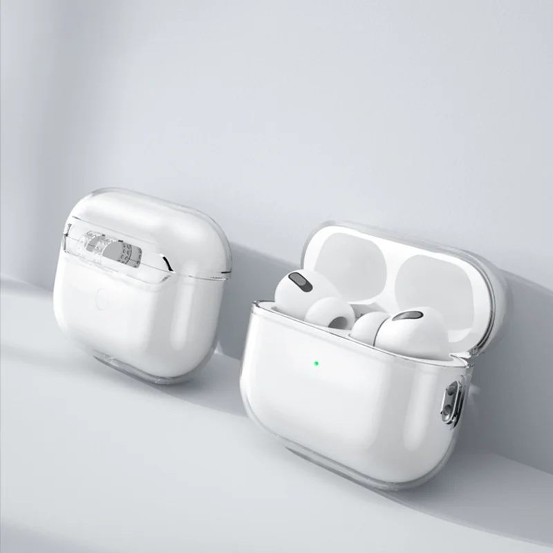 حافظات سماعات أذن شفافة جديدة لأجهزة Airpods 4 /2 /3 حافظة سماعات الرأس حافظة واقية لأجهزة Apple Airpods Pro 2 Airpods