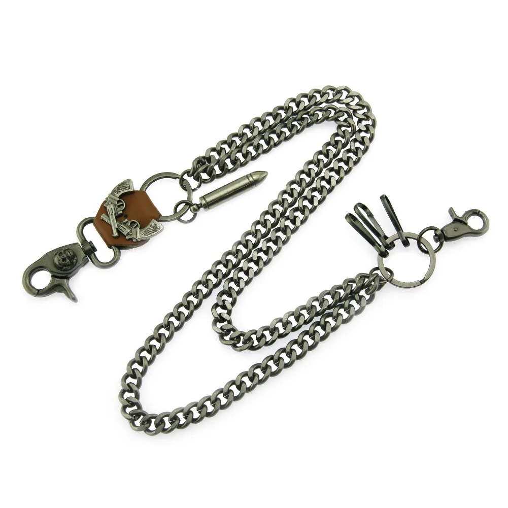 

Punk Boy Waist Chain Belt Silver Trousers Chain for Men Jeans Wallet Chain for Pants Cool Metal Rock Chain Hiphop Jewelry Man