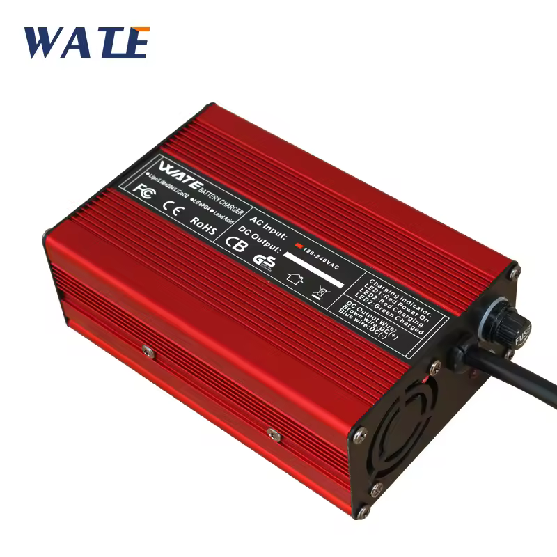 58,4 V 5a Ladegerät 58,8 V 4amp für 16s 48V Lifepo4 Batterie Aluminium legierung mit Lüfter