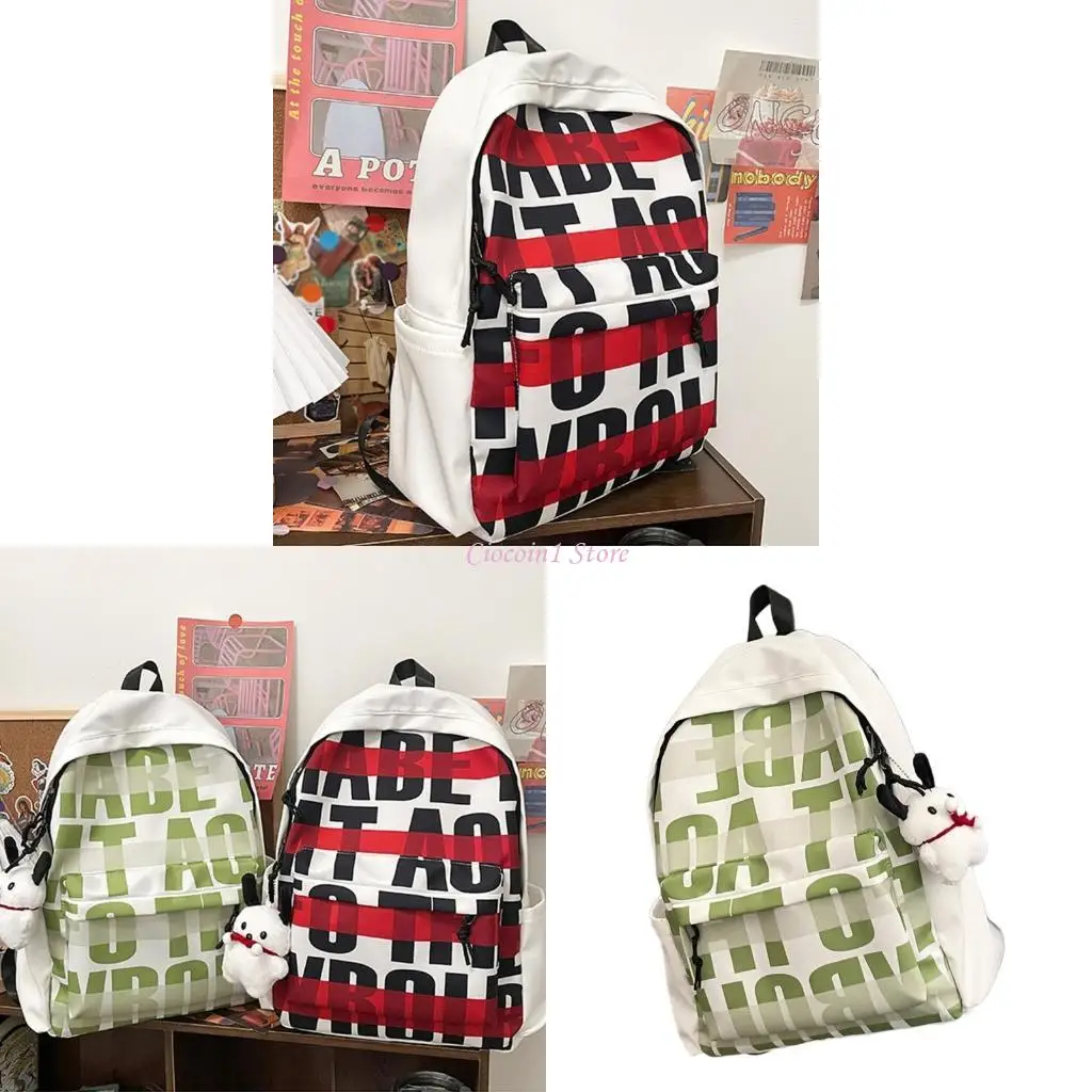 

Y1UB Fashionable Backpack for Stylish Student Lightweight and Practical School Bag for Laptops and Books