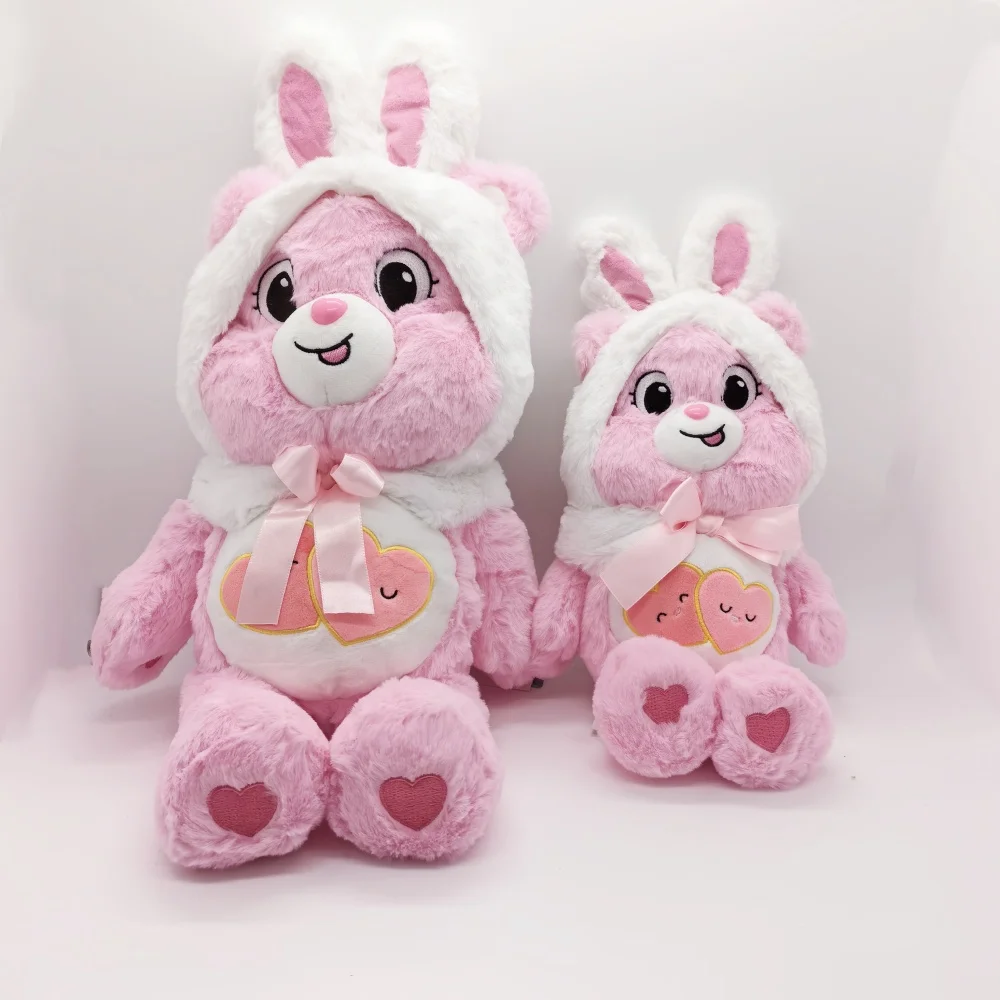 

Уход за медведями превращаются в кролик, плюшевые игрушки, мультяшные животные, уход за медведем, мягкие куклы, игрушки для девочек и мальчиков, подарок, подушка для домашнего декора