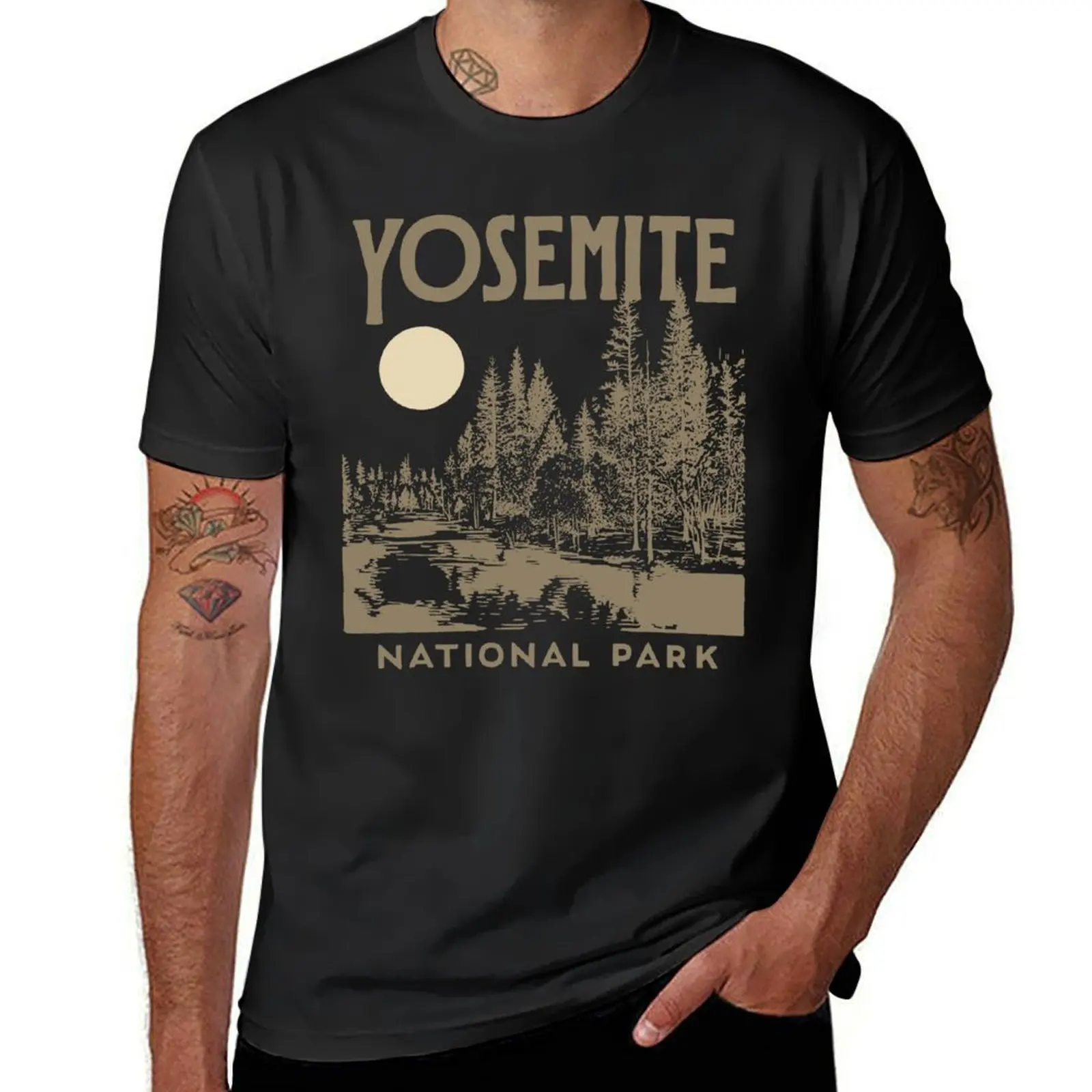 

Yosemite National Park T-Shirt shirts graphic tee basketball graphic tees oversized graphic tee man clothes mens t shirt