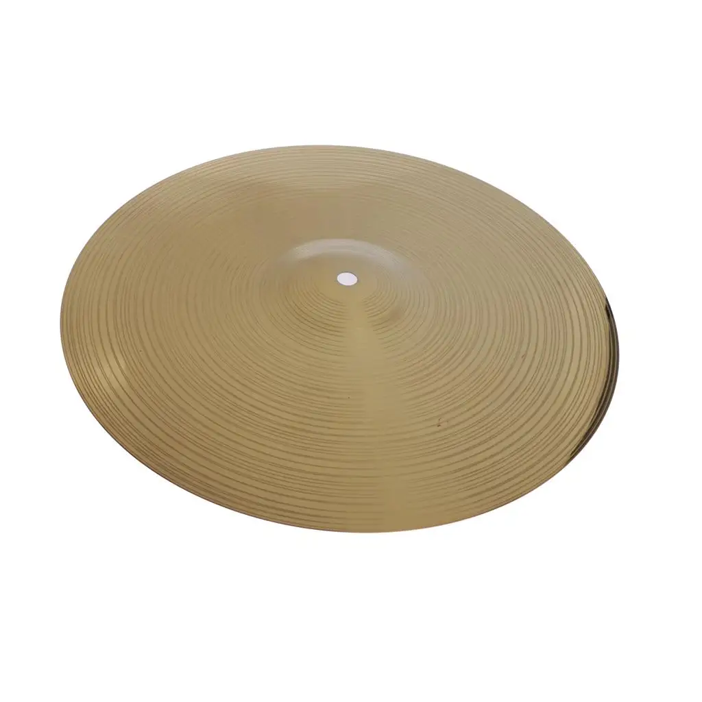 Alloy Brass Drum Cymbal 14inch Hi Hat Splash Crash Percussion Instrument for Drum Kit Setup