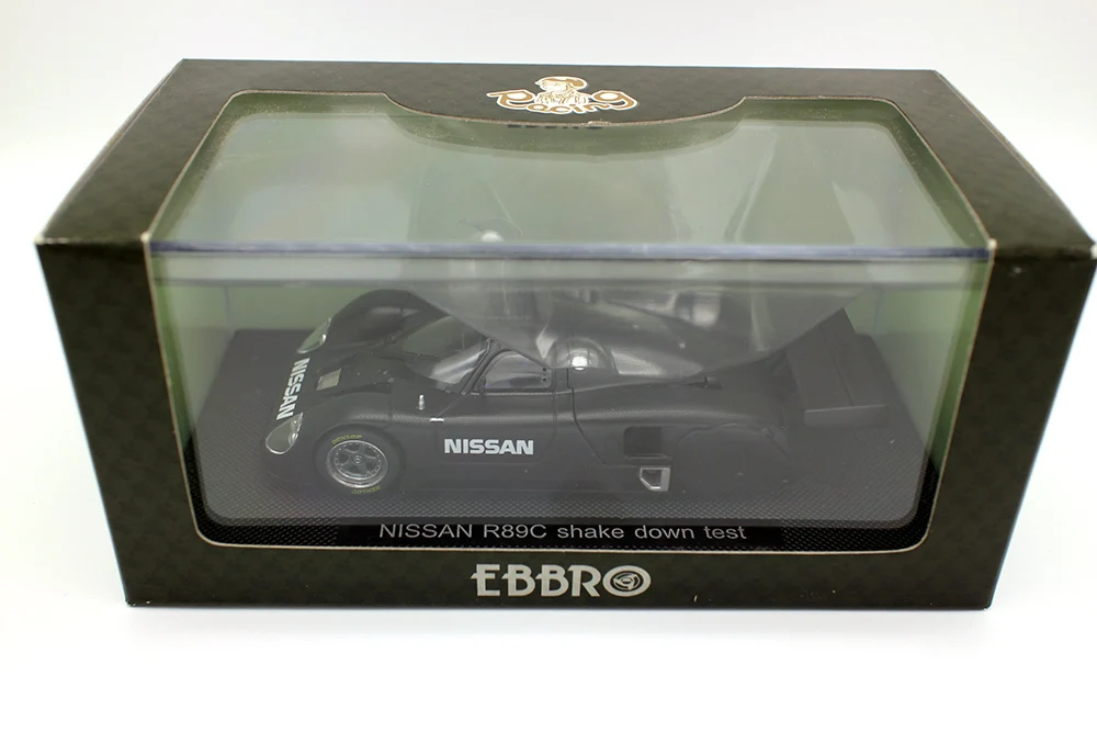 Ebbro 1/43 R89C shake down test Diecast Alloy Toys Racing car model for collection #44790