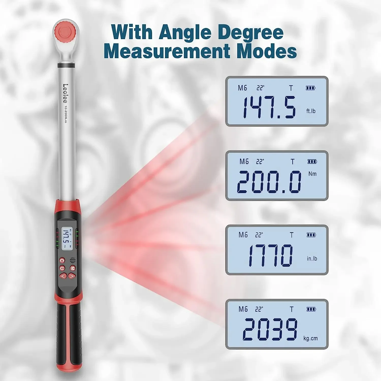 Electric Digital Top Quality China Adjustable Torque Wrench