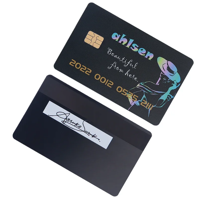 

Stainless Steel Metal Debit Card Blank High Quality Metal Credit Card Custom Metal Nfc Business Cards Visible Chip Luxury