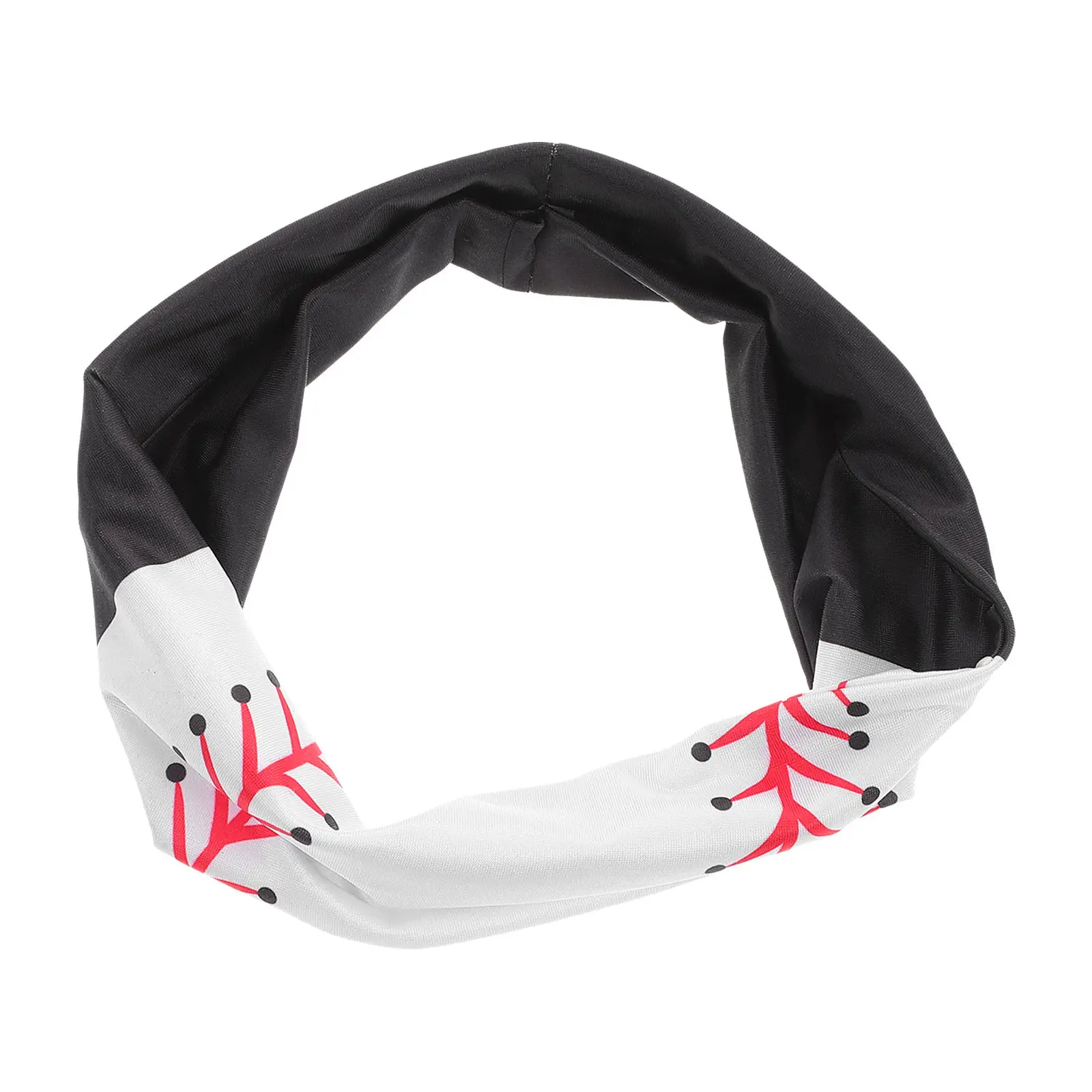 

Sports Headband Sweat Absorbing Yoga Elastic Non-Slip Running Stretchy Thick Elastic Athletic Hairband Baseball Gym Sweat Band