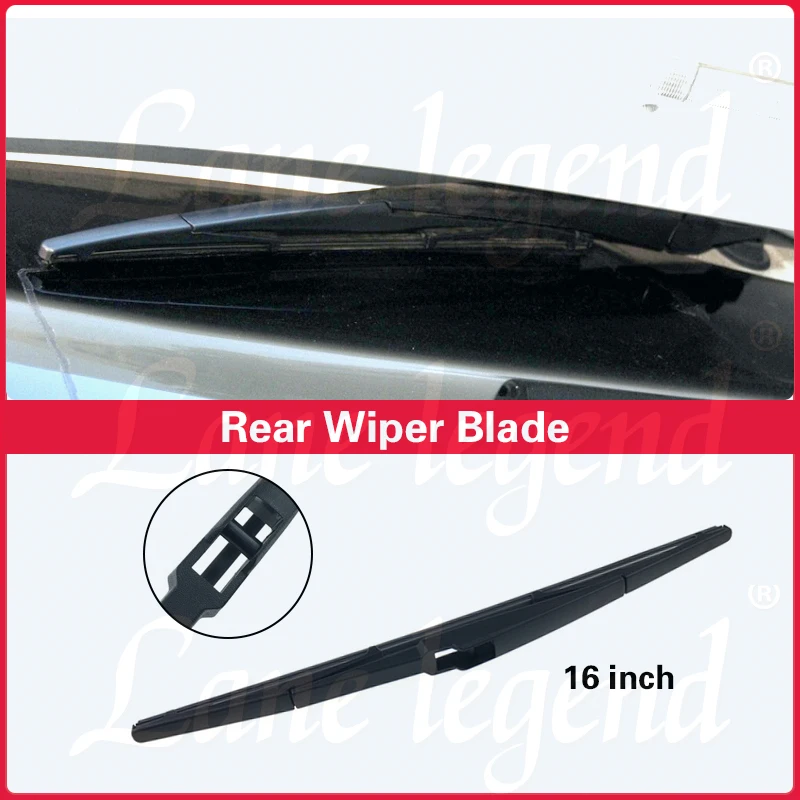 Car Wiper For Toyota Sienna XL30 2010 - 2020 Rear Wiper Blade Windshield Windscreen Clean Tailgate Window Car Rain Brush 16