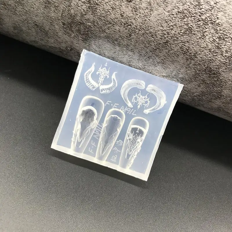 Sheepshead 3D Silicone Mold Nail Art Mold Nail Charms Manicure Tool Nail Mold DIY Handcrafts Mould Nail Decoration Salon Supply