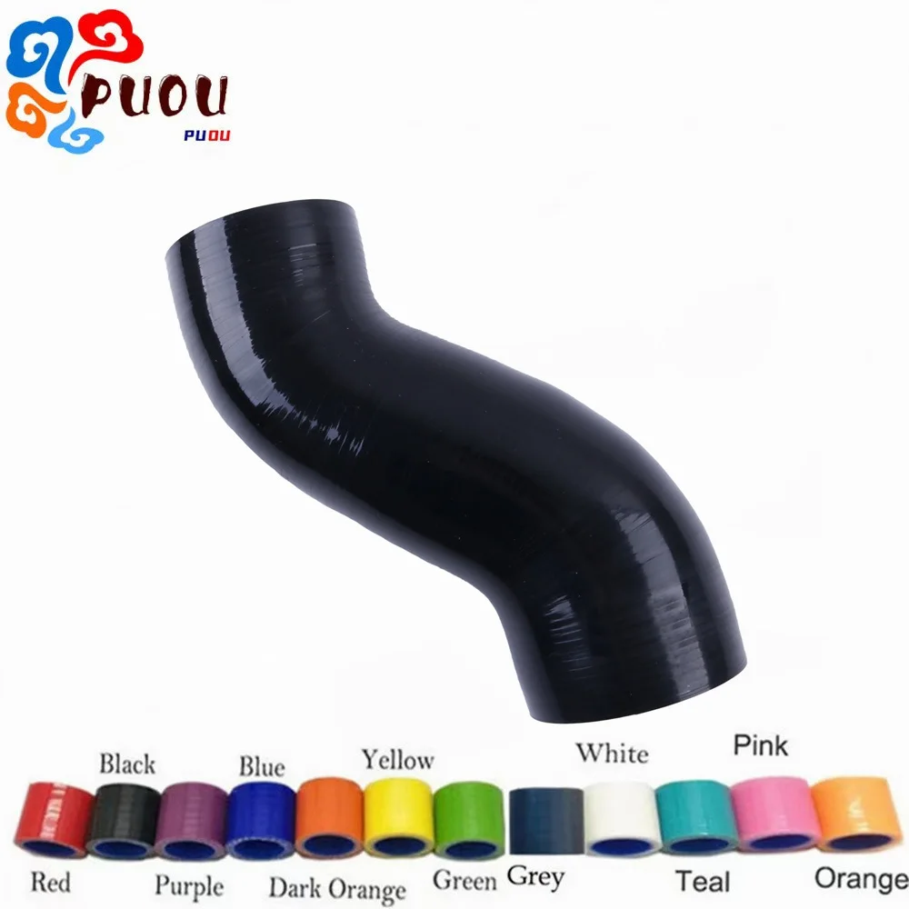 

Fit 08-21 Subaru Impreza GDA GDB WRX /STI Post MAF Charge Air Intake Hose 4-PLY Silicone Tube