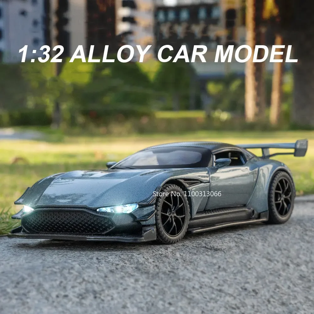 

1/32 VULCAN Car Model Die-Casting Metal Toys Vehicle Model Simulation Collection Decoration with Pull Back Car for Child Gifts