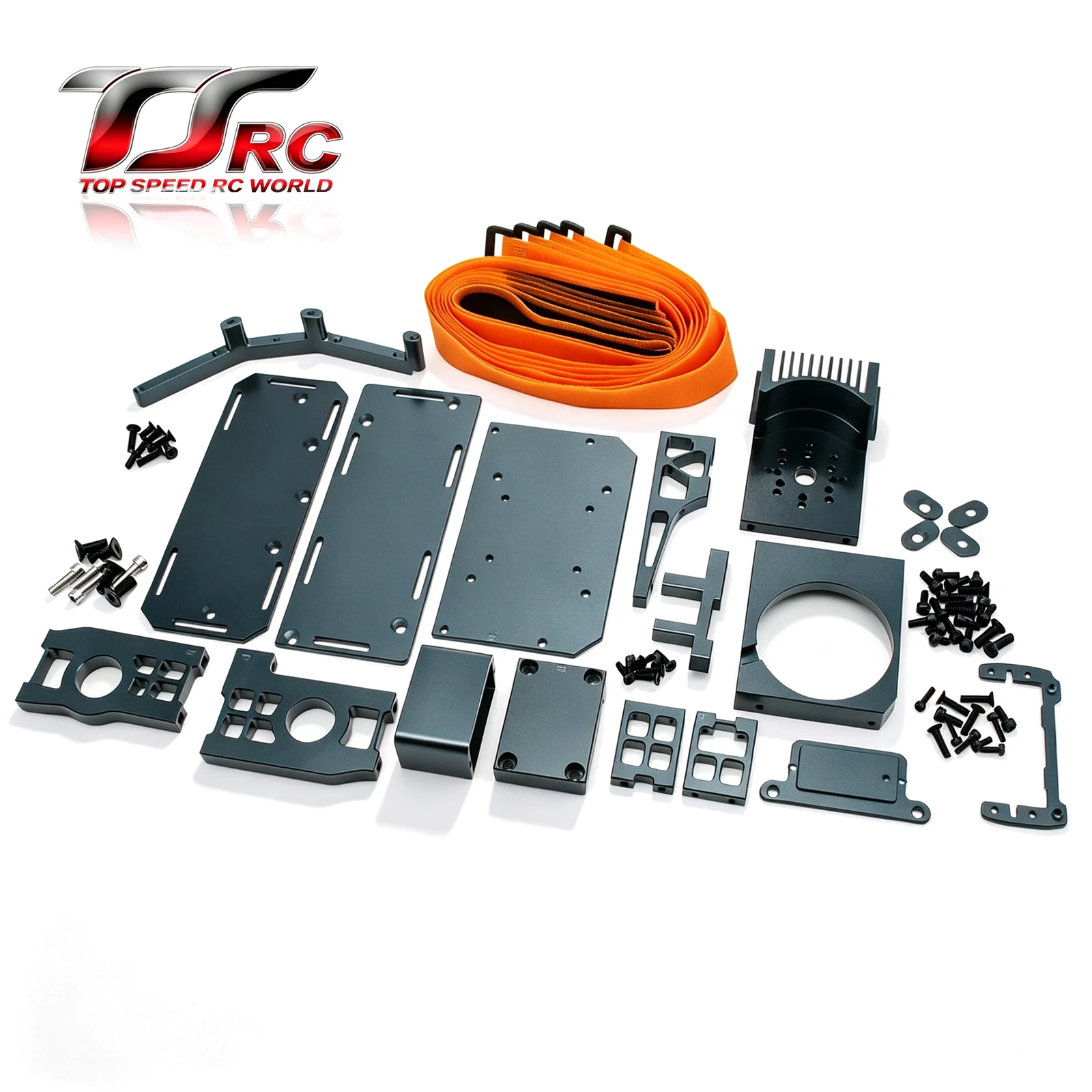 Upgraded Gas To Electric Conversion Metal Kit for 1/5 Losi 5ive-t 2.0 DTT 2.0 Truck Rc Car Parts