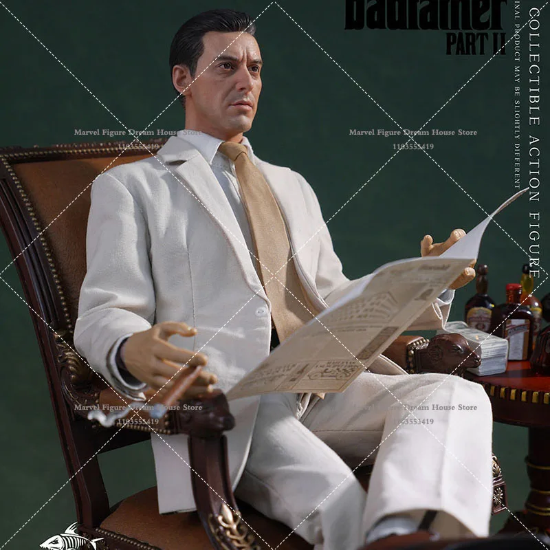 FISH BONETOYS-figura DE ACCIÓN DE FB-Z008, juguete coleccionable a escala 1/6, El Padrino II, Mike, 12 pulgadas, soldado Masculino