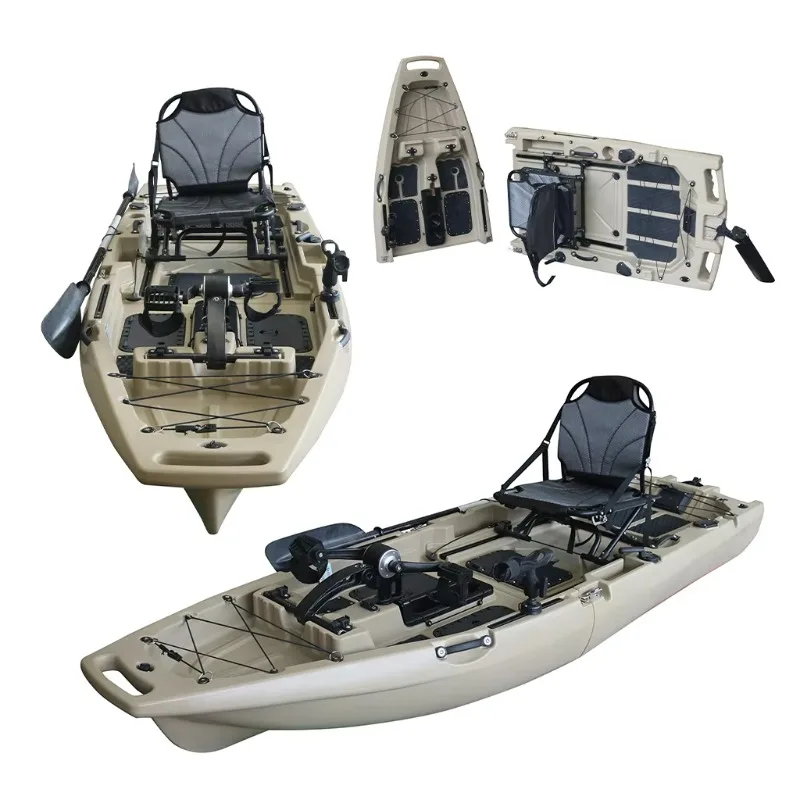1-persoons HDPE/PE zit-op-top - Fishing Kayak Sit On Top recensie en prijs