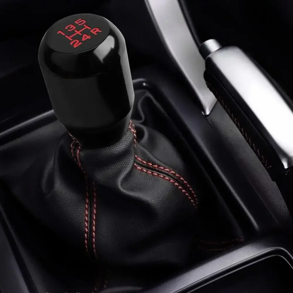 1Pcs Universal Aluminum Gear Shift Knob  5 Speed Aluminum Manual Gear Stick Lever Shift Shifter Knob JDM Black Car Modification