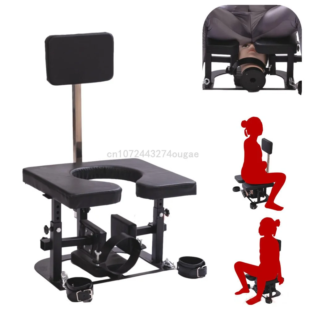 

Sitting On Face Sex Tools BDSM Bondage Equipment Dog Chair Frame Training Sex Chair Furniture Toys for Couples Women Adults 18+