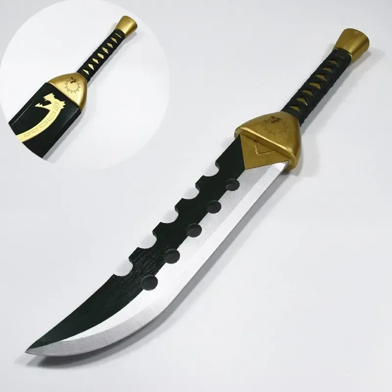 Cosplay 55cm Seven Deadly Sins Meliodas Demon Sword knife Lostvayne wooden sword Costume Fancy Dress party Anime stage show prop