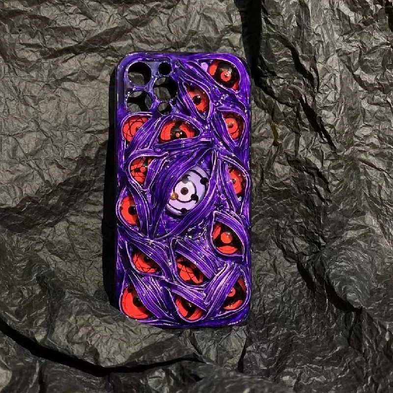 4036 Original Handmade Phone Cases 3D Stereoscopic Eye Writer's Eye Customized Horror Gothic Punk Dark Cthulhu Cell Phone Case