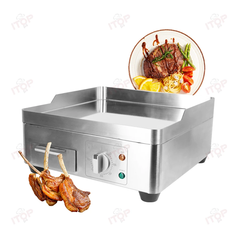 Elektryczny grill płaski ze st – Commercial Electric Griddle Flat Top recenzja i cena