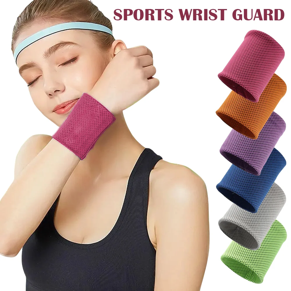 

Sports Wrist Wraps Ice Cooling Wristband for Hand Protection Outdoor Gym Tennis Volleyball Sweat Band Support Wrist Brace