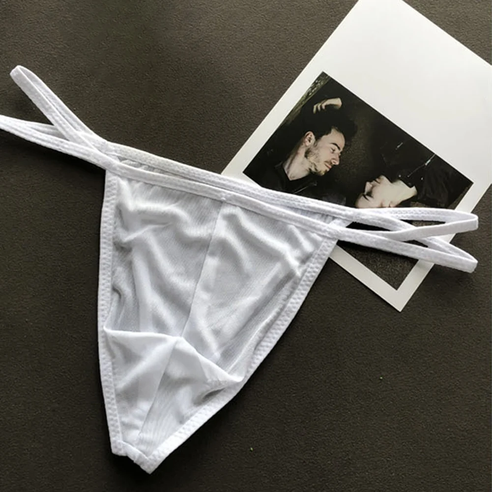 

Футболки фиолетового и красного цвета, мужские прозрачные сетчатые стринги, нижнее белье, стринги танга, эластичные трусы-стринги, бандаж