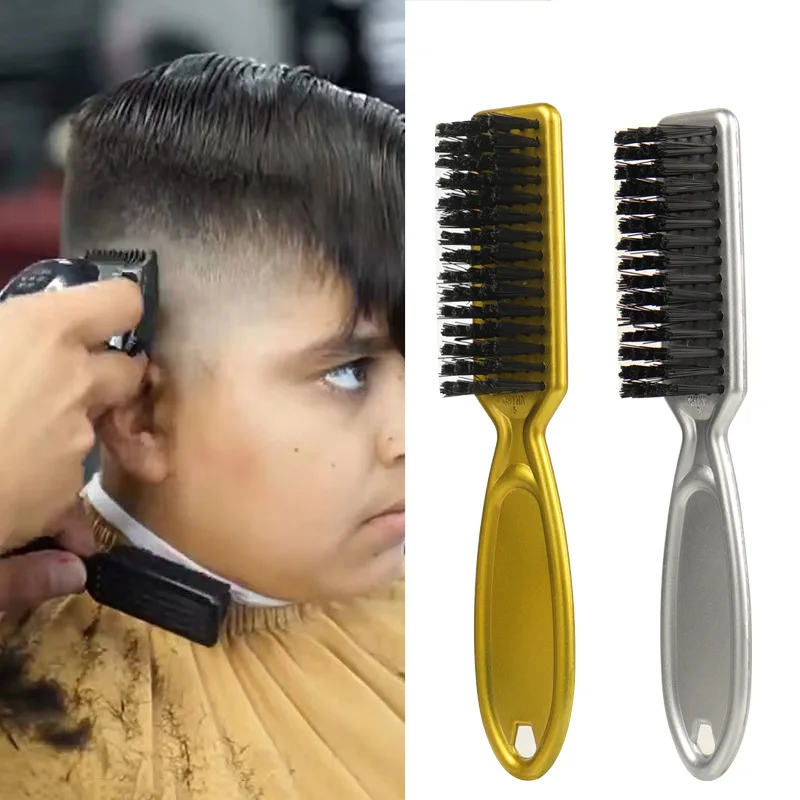 Pro Men Beard Brush Boar Bristle Moustache Cleaning Brush Hairdressing Anti Static Barber Shaving Brush Hair Styling Combs