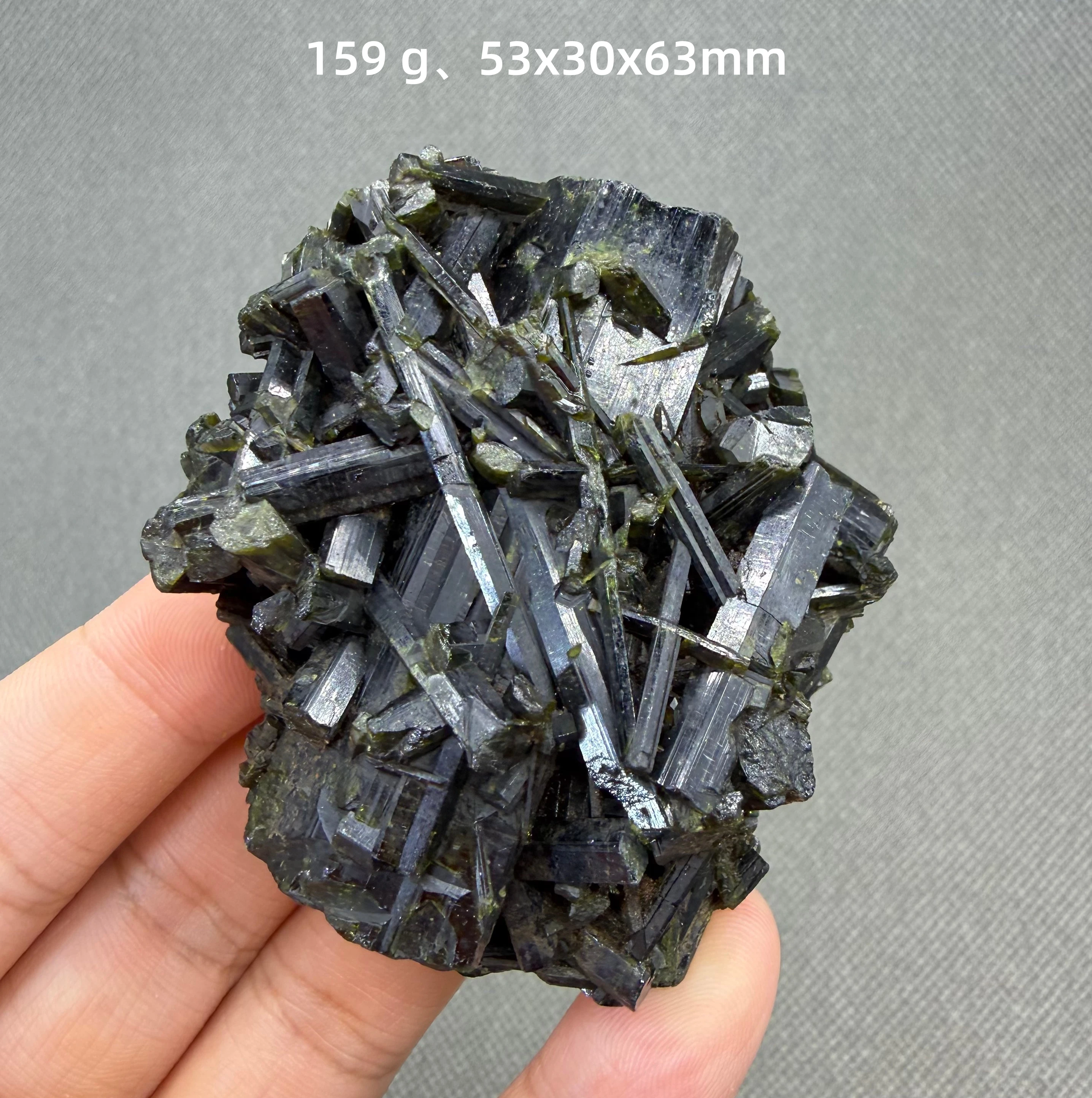 Natural Brazil Tourmaline Crystal Cluster Mineral Specimen Home Decor