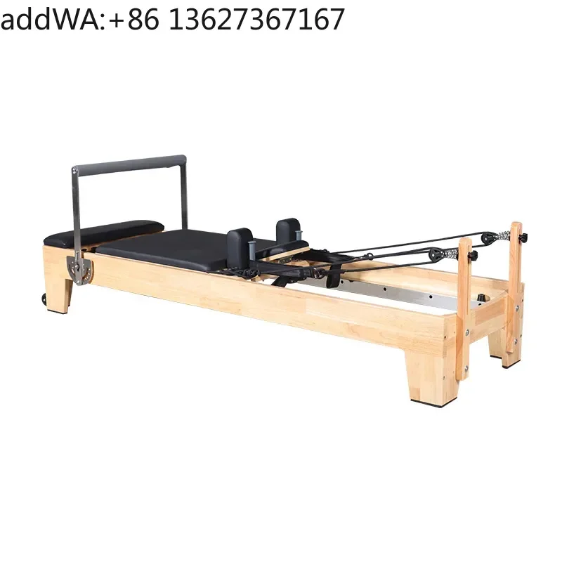 Solid wood core bed Silent full track yoga studio professional training bed Resistance adjustment Oak Maple training core bed
