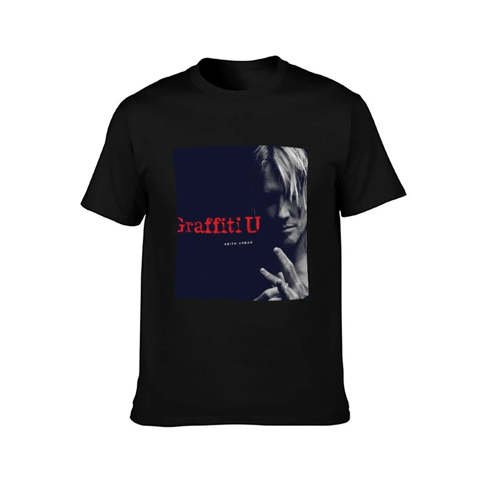 Keith Urban Graffiti U T-Shirt Large Size Short Sleeve T-Shirt