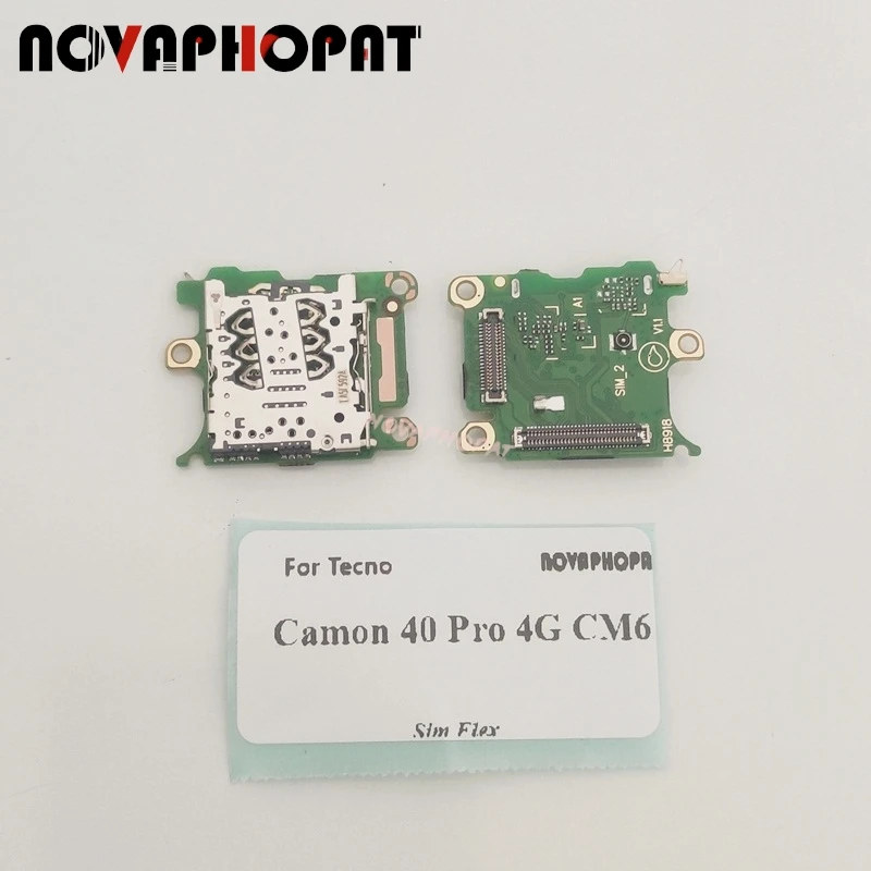 SIM Card Reader For Tecno Camon 40 Pro 4G CM6 SIM Card Slot 