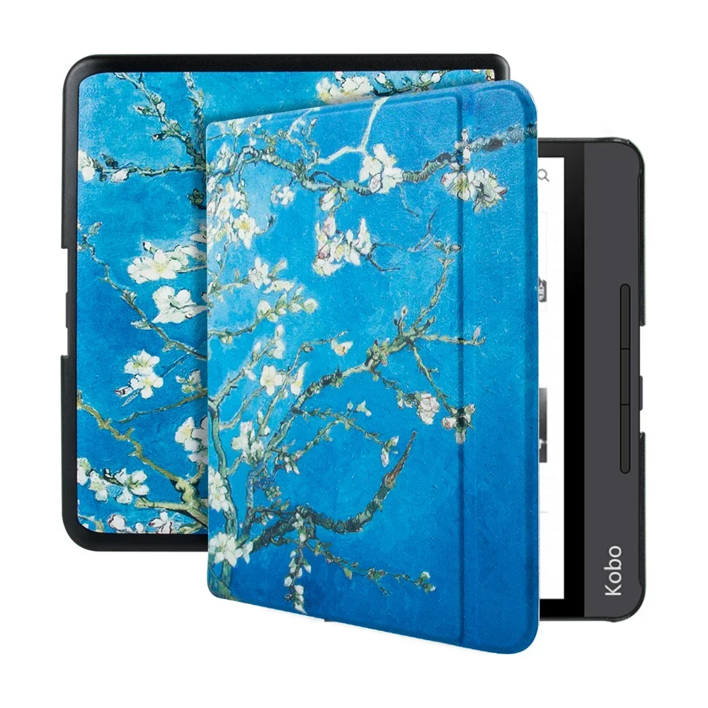

For Tolino Epos2 8" EReader EBook Reader Pad Cover Case Protective Shell for Tolino T401 2019 PU Case Cover