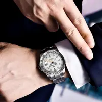 PAGANI DESIGN Vintage 42MM GMT Men's Watch PD1682 Automatic Mechanical Timepiece Sapphire Stainless Steel 100M Waterproof Retro photo 5