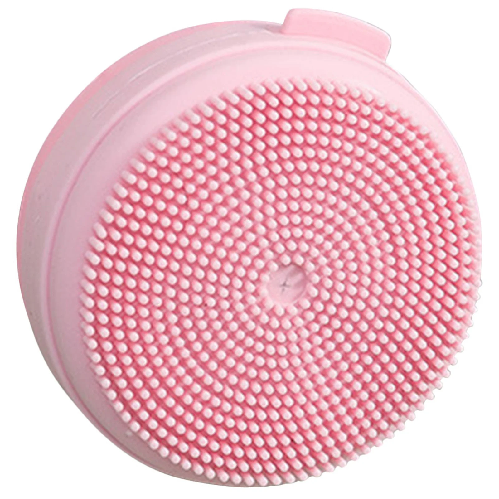 

Body Bathing Tool Silicone Washing Brush for Head and Back Portable Shower Scrubber with Soap Holder Hair Care Bath Accessory