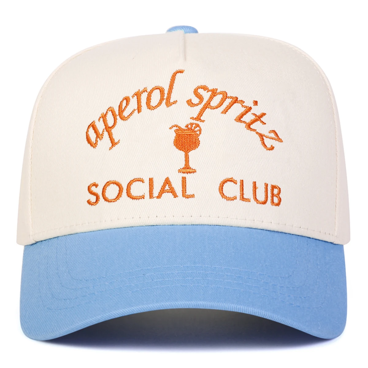 Unisex SOCIAL CLUB Baseballkappen mit Stickerei, Frühling und Herbst, für den Außenbereich, verstellbare Freizeithüte, Sonnenschutzhut, Sportkappe – Detail 2
