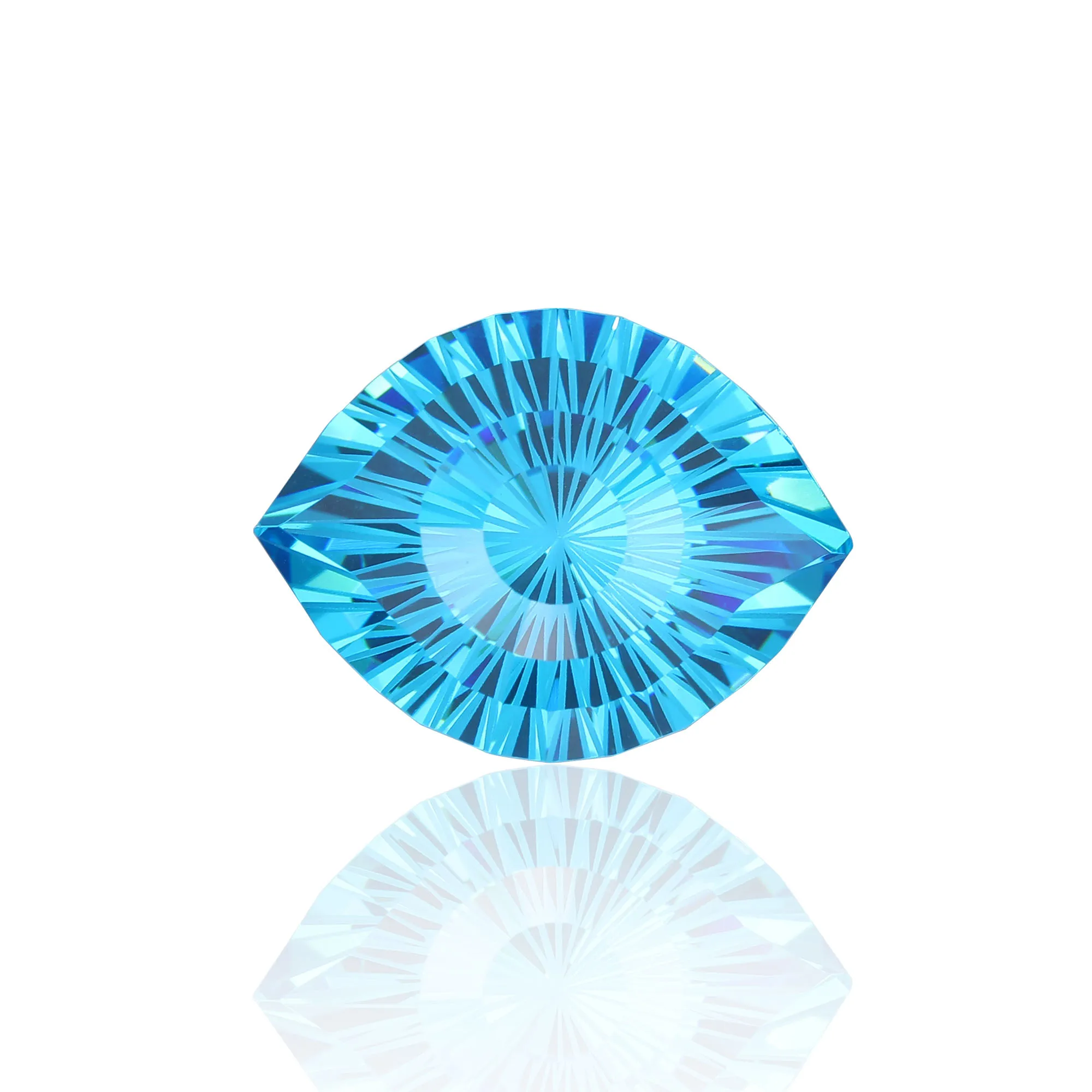 

Eme Jewe One 100% Synthetic Zirconia Eye of God Gemstone for Charms Advanced Jewelry Making Materials DIY